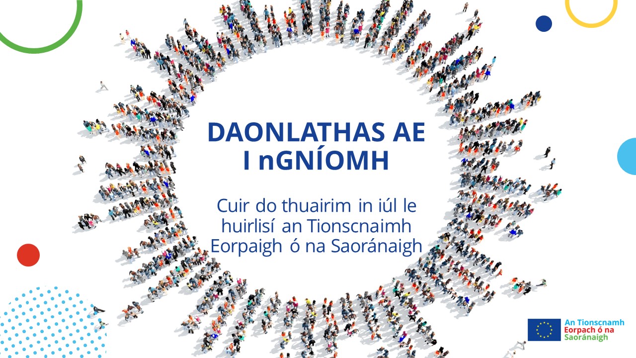 Daonlathas an Aontais-Cuir do thuairim in iúl le huirlisí an Tionscnaimh Eorpaigh ó na Saoránaigh Daonlathas an Aontais-Cuir do thuairim in iúl le huirlisí an Tionscnaimh Eorpaigh ó na Saoránaigh