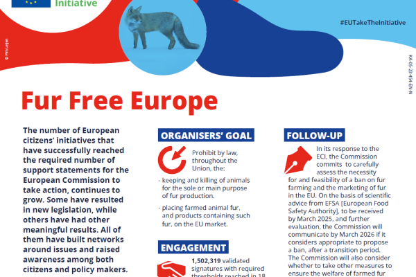 Picture of the first page of the factsheet